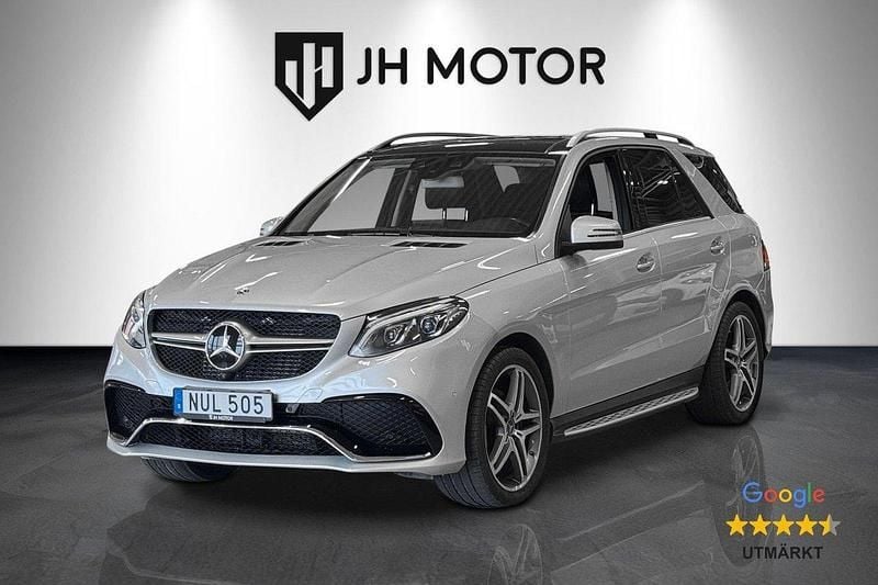 Silver Begagnad 2017 Mercedes GLE350 AMG SUV | 349 900 kr (Marknadspris) - Bild 1/4