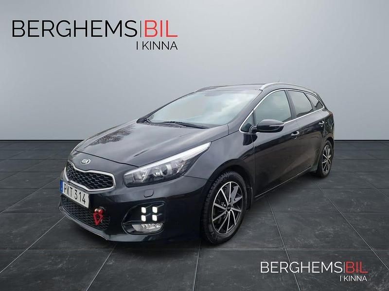 Svart Begagnad 2016 Kia Ceed Sportswagon GT-Line Kombi | 139 900 kr (Marknadspris) - Bild 1/4