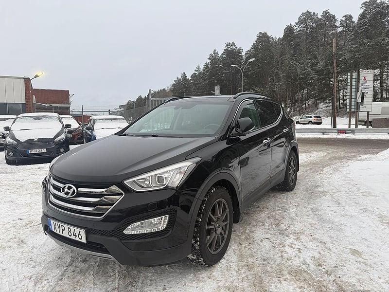 Begagnad Hyundai Santa Fe Premium 197 HK (144 kW) 2015 Svart SUV