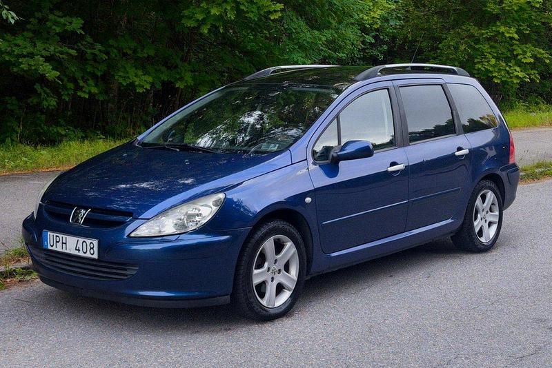 Blå Begagnad 2004 Peugeot 307 Kombi | 24 900 kr (Marknadspris) - Bild 1/4