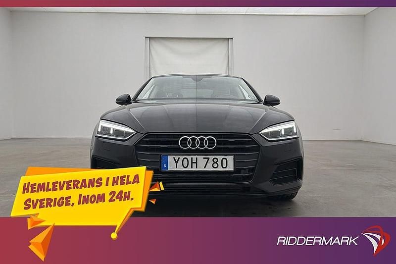Begagnad Audi A5 2018 Svart Sportkupé
