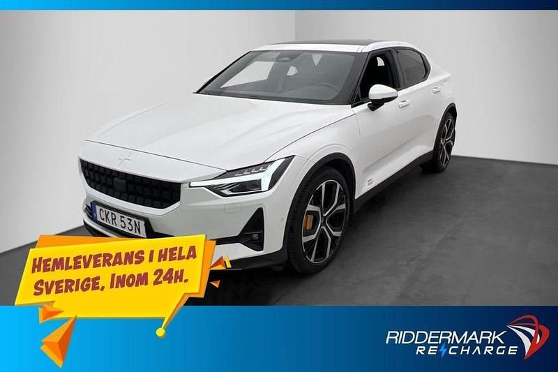 Vit Begagnad 2021 Polestar 2 Performance Halvkombi | 369 800 kr (Marknadspris) - Bild 1/4