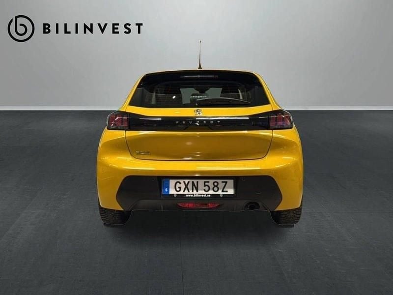 Begagnad Peugeot 208 Active 75 HK (55 kW) 2021 Gul Halvkombi
