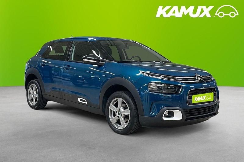 Blå Begagnad 2018 Citroën C4 Cactus PureTech Halvkombi | 129 800 kr (Marknadspris) - Bild 1/4