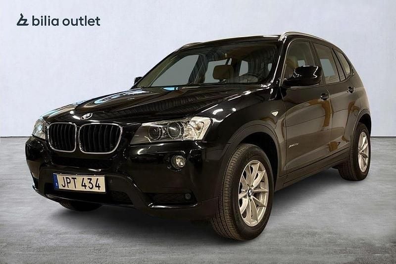 Svart Begagnad 2012 BMW X3 SUV | 104 900 kr (Superpris) - Bild 1/3
