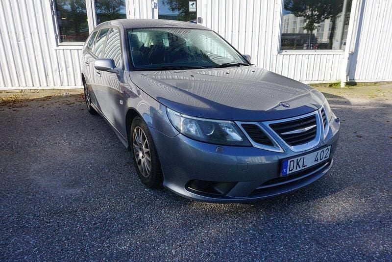 Grå Begagnad 2008 Saab 9-3 Kombi | 19 900 kr (Bra pris) - Bild 1/4
