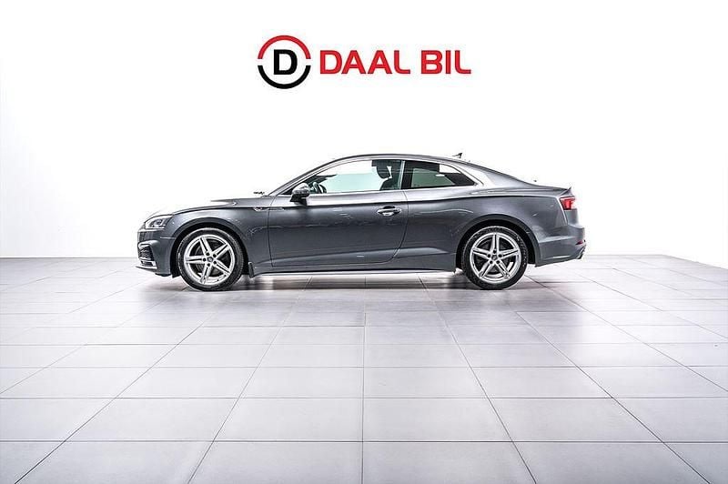 Grå Begagnad 2017 Audi A5 S-Line Sportkupé | 199 700 kr (Superpris) - Bild 1/4
