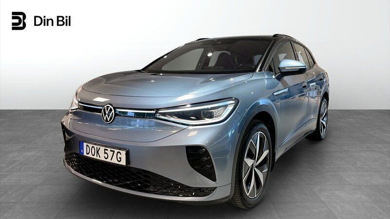Blå Begagnad 2022 VW ID.4 GTX SUV | 369 000 kr (Superpris) - Bild 1/4