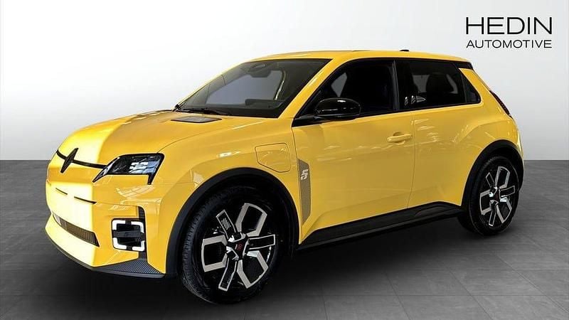 Gul Ny 2025 Renault R5 Techno Halvkombi | 407 800 kr (Marknadspris) - Bild 1/4