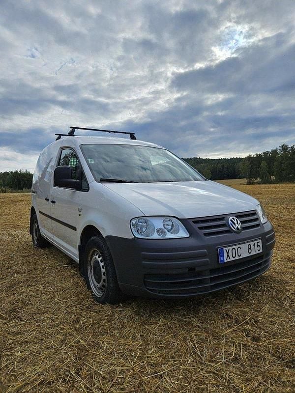 Vit Begagnad 2006 VW Caddy Minibuss | 38 500 kr (Bra pris) - Bild 1/4