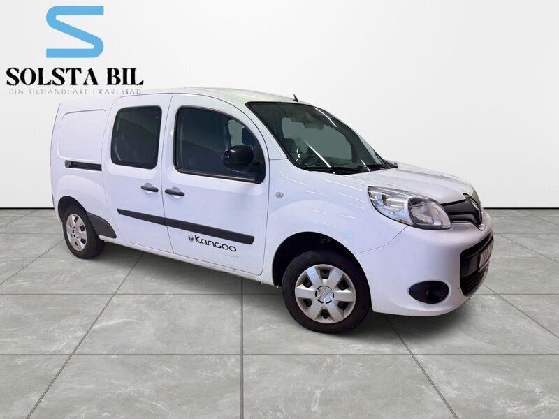 Vit Begagnad 2018 Renault Kangoo Minibuss | 99 000 kr (Lite dyr) - Bild 1/4