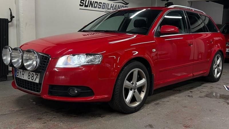 Röd Begagnad 2006 Audi A4 Comfort Kombi | 59 900 kr (Marknadspris) - Bild 1/2