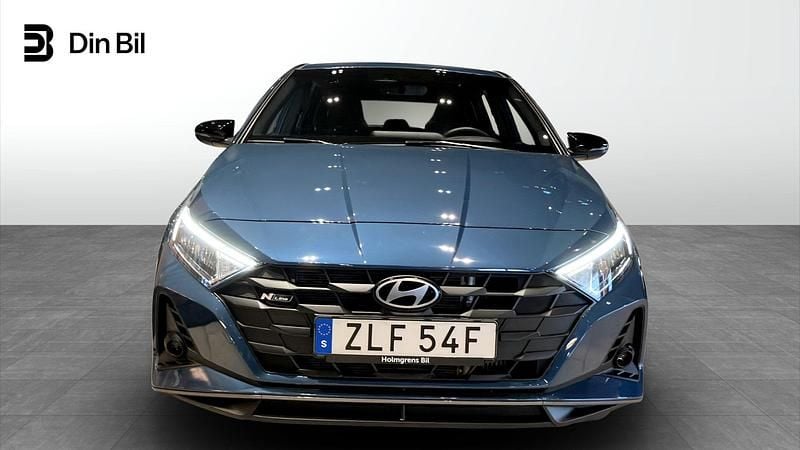 Begagnad Hyundai i20 N Line 101 HK (74 kW) 2024 Blå Halvkombi
