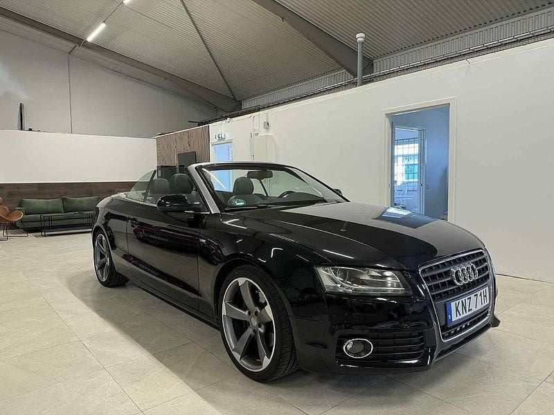 Svart Begagnad 2009 Audi A5 Cabriolet S-Line Cab | 109 900 kr (Superpris) - Bild 1/4