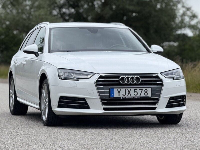 Vit Begagnad 2017 Audi A4 Proline Kombi | 174 900 kr (Bra pris) - Bild 1/4
