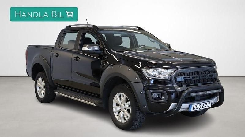 Begagnad Ford Ranger 214 HK (157 kW) 2019 Svart Pickup