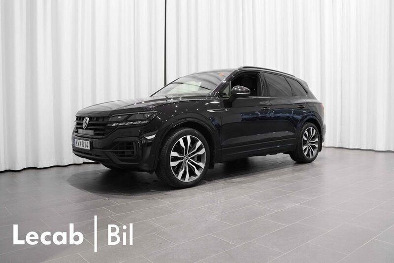 Svart Begagnad 2021 VW Touareg R SUV | 544 500 kr (Superpris) - Bild 1/4