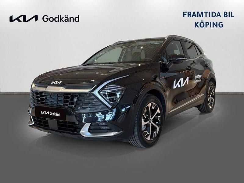 Svart Begagnad 2024 Kia Sportage Advance SUV | 379 500 kr (Bra pris) - Bild 1/4