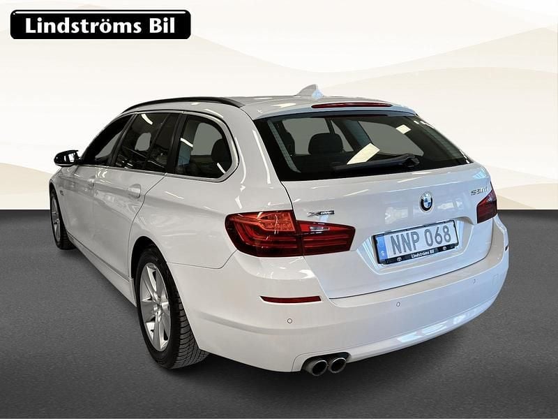 Begagnad BMW 520 186 HK (136 kW) 2014 Vit Kombi