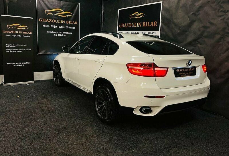 Begagnad BMW X6 Sport Line 306 HK (225 kW) 2012 Vit SUV