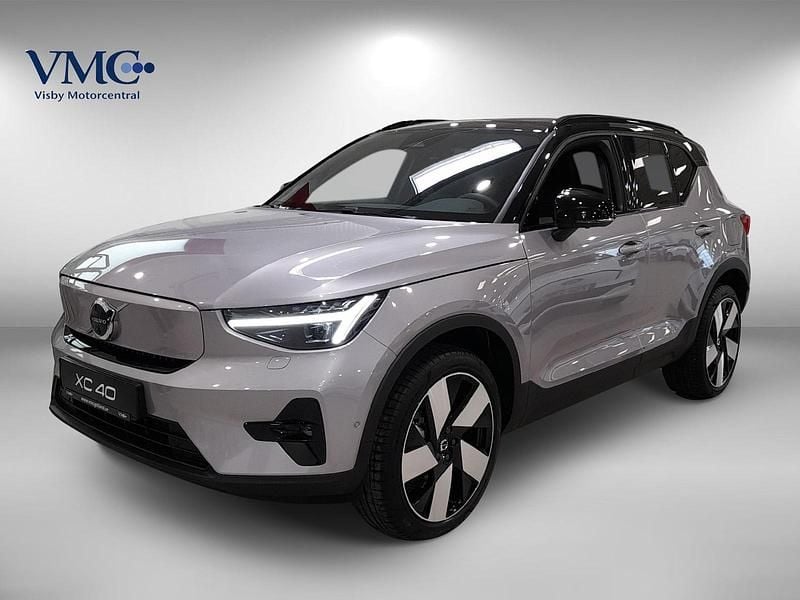 Ny Volvo EX40 Performance 185 kW (252 HK) 2026 Silver SUV