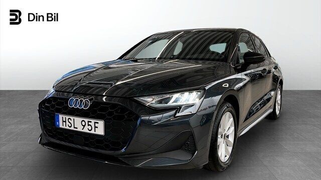 Manhattangrå metallic Begagnad 2024 Audi A3 Proline | 319 000 kr (Dyr) - Bild 1/4