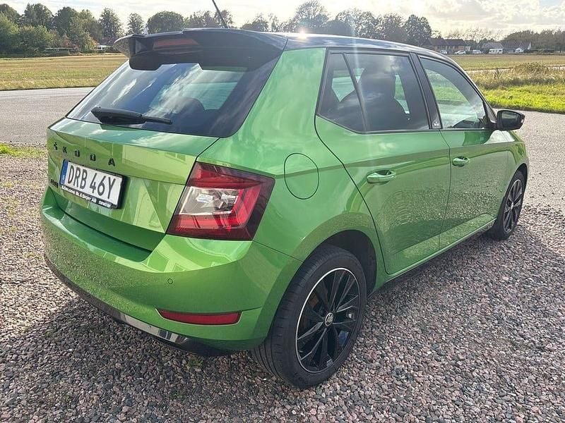 Begagnad Skoda Fabia Monte Carlo 95 HK (69 kW) 2020 Grön Halvkombi