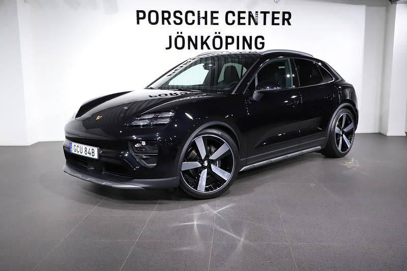 Svart Ny 2025 Porsche Macan 4 Electric SUV | 1 215 000 kr - Bild 1/4