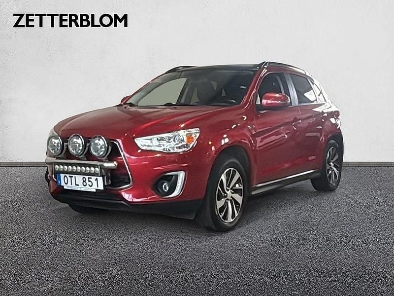 Rödmetallic Begagnad 2014 Mitsubishi ASX SUV | 159 000 kr (Lite dyr) - Bild 1/4