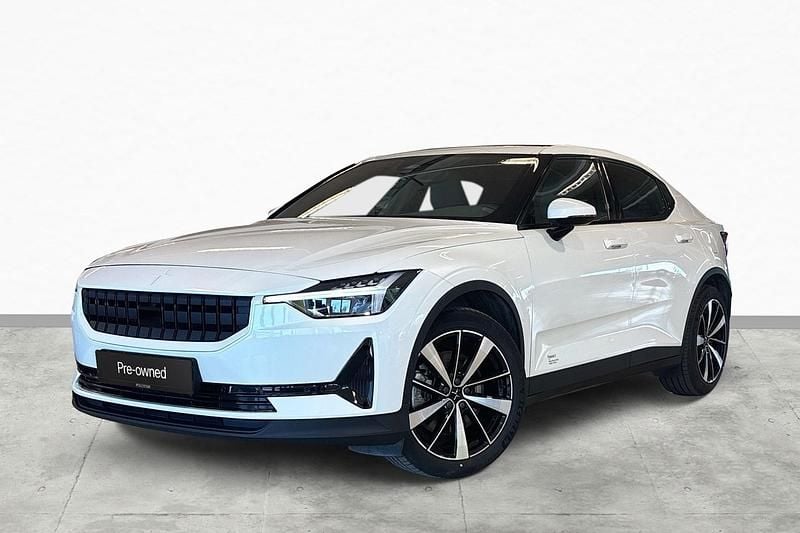 Vit Begagnad 2022 Polestar 2 Plus Sedan | 344 900 kr (Bra pris) - Bild 1/3