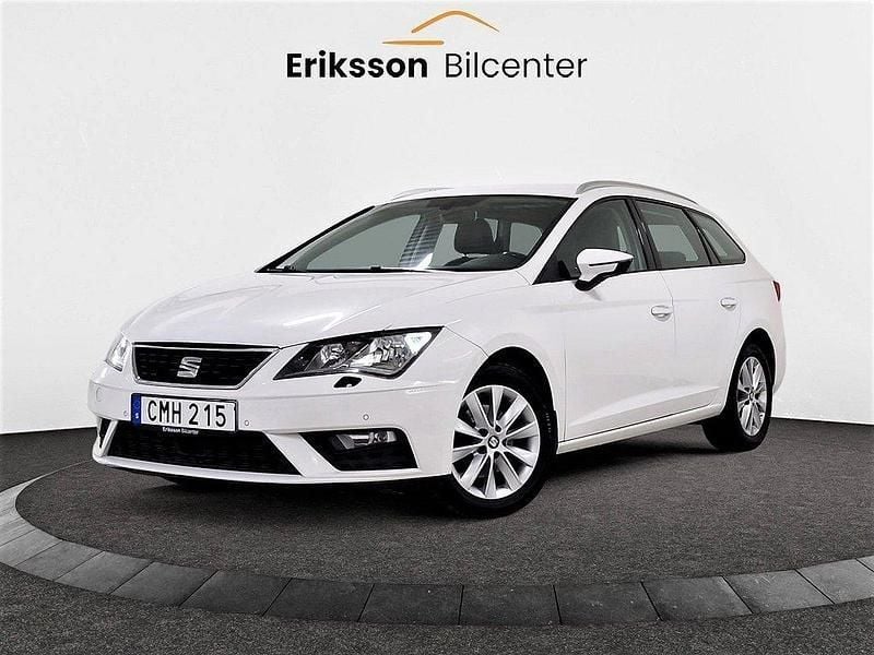Vit Begagnad 2018 Seat Leon ST Style Kombi | 59 900 kr - Bild 1/4