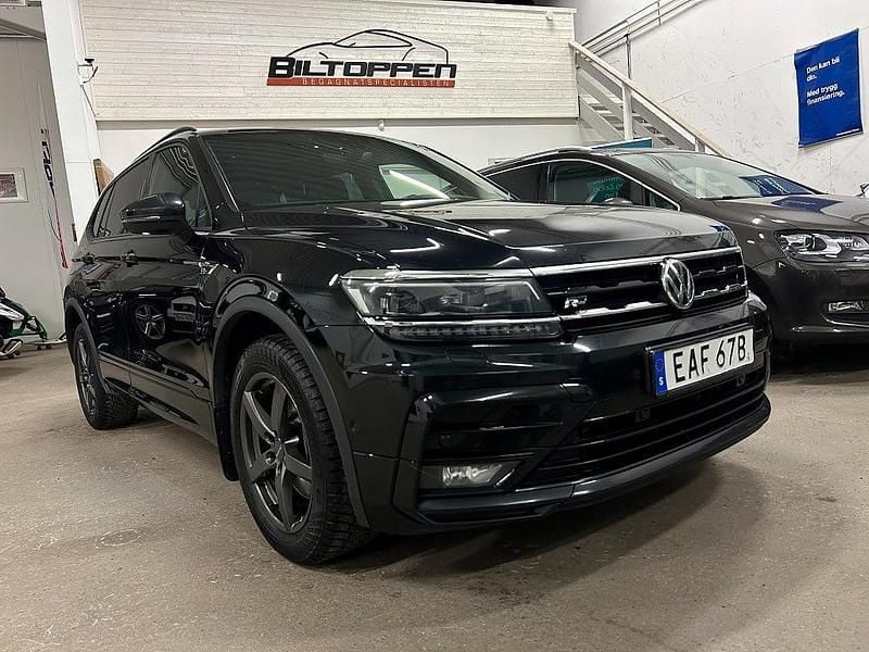 Svart Begagnad 2021 VW Tiguan Allspace GT SUV | 299 000 kr (Bra pris) - Bild 1/4