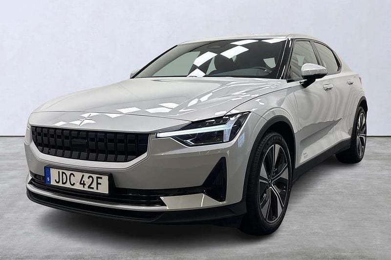Silver Begagnad 2022 Polestar 2 Long Range Single Motor Halvkombi | 344 900 kr (Bra pris) - Bild 1/4