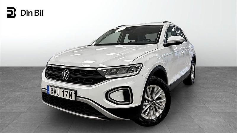 Pure white Begagnad 2023 VW T-Roc SUV | 269 900 kr (Marknadspris) - Bild 1/4
