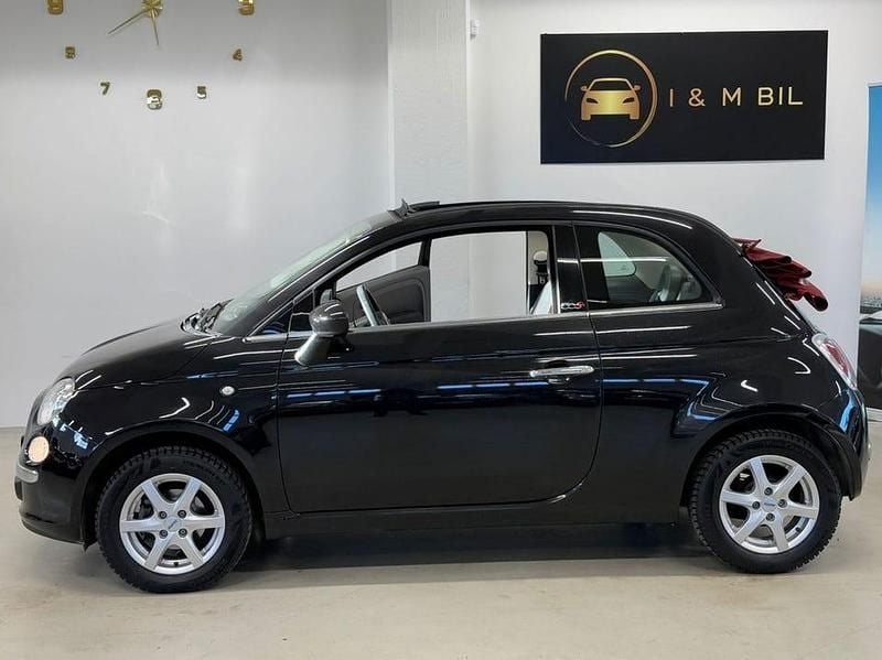 Begagnad Fiat 500C 70 HK (51 kW) 2015 Svart Cab