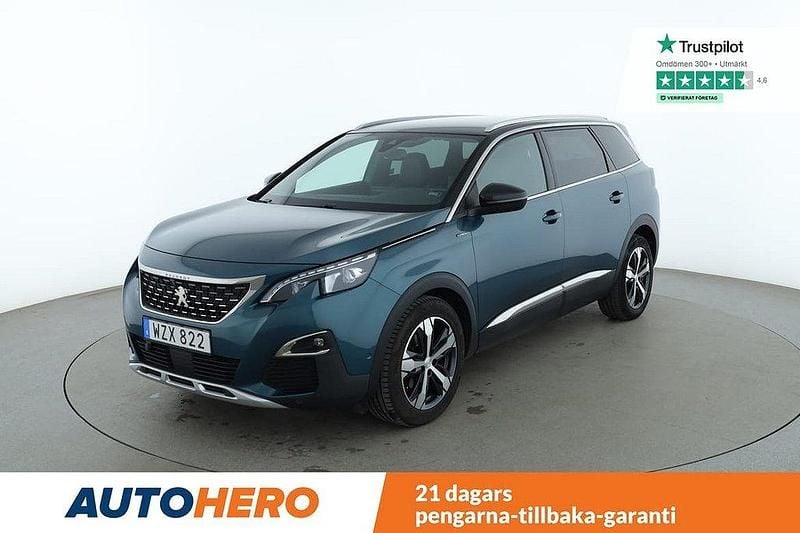 Okänd Begagnad 2018 Peugeot 5008 GT-line Minibuss | 196 000 kr (Bra pris) - Bild 1/4