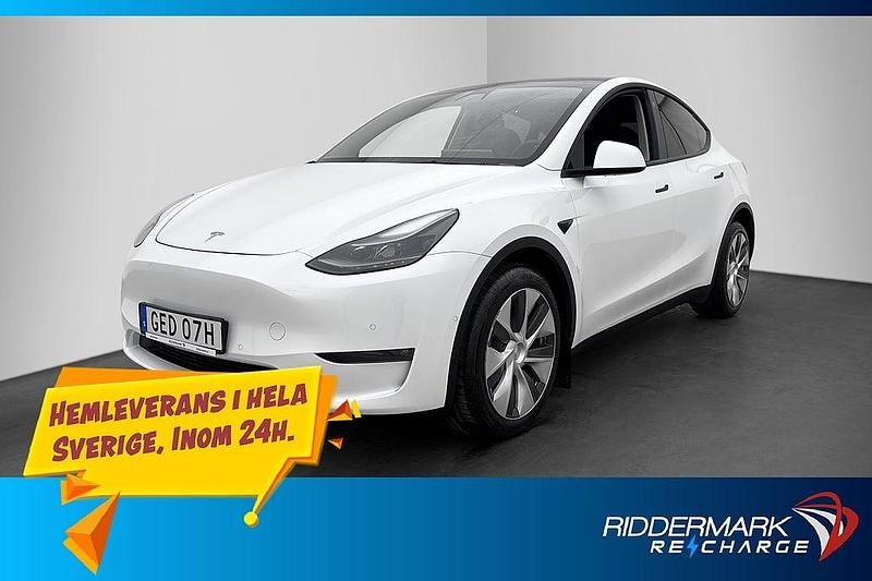 Begagnad Tesla Model Y Long Range AWD 378 kW (514 HK) 2021 Vit SUV