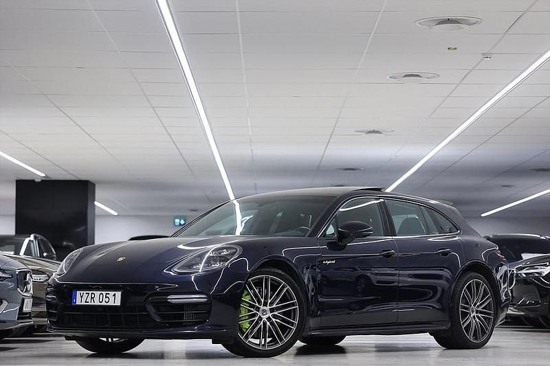 Begagnad Porsche Panamera 4 Sport Turismo 2018 Blå Sedan