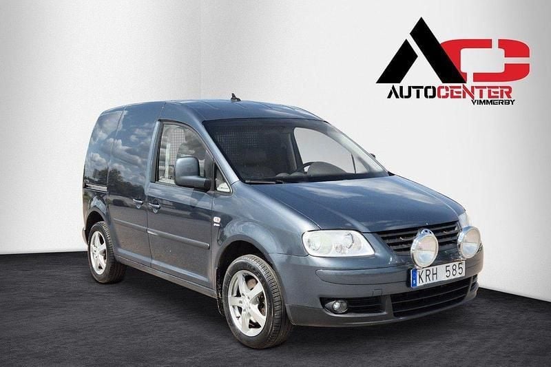 Mörkgrå (grå) Begagnad 2010 VW Caddy Minibuss | 39 900 kr (Bra pris) - Bild 1/4