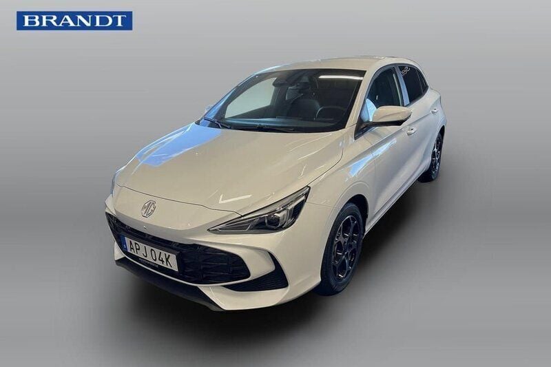 Vit Ny 2024 MG MG3 Luxury Halvkombi | 269 900 kr (Lite dyr) - Bild 1/4