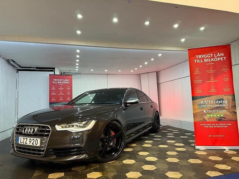 Grå Begagnad 2011 Audi A6 S-Line Sedan | 149 999 kr (Dyr) - Bild 1/4