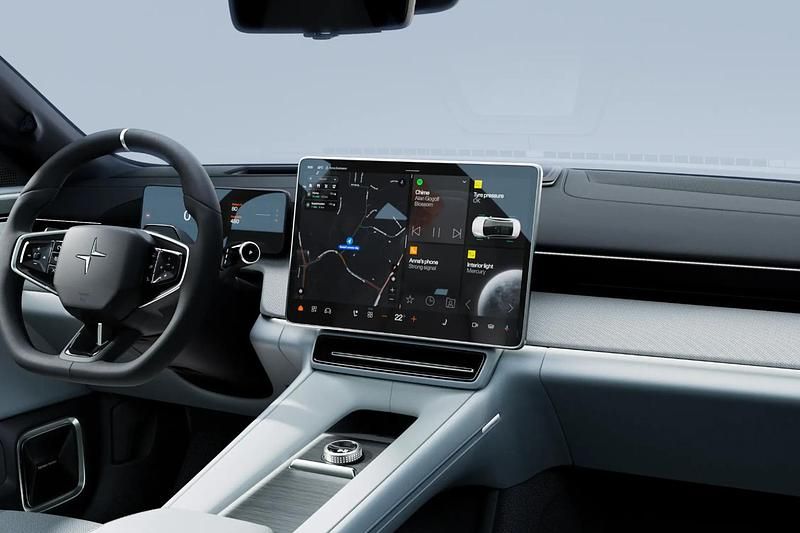 Begagnad Polestar 4 Long Range Single Motor 200 kW (272 HK) 2024 Silver SUV