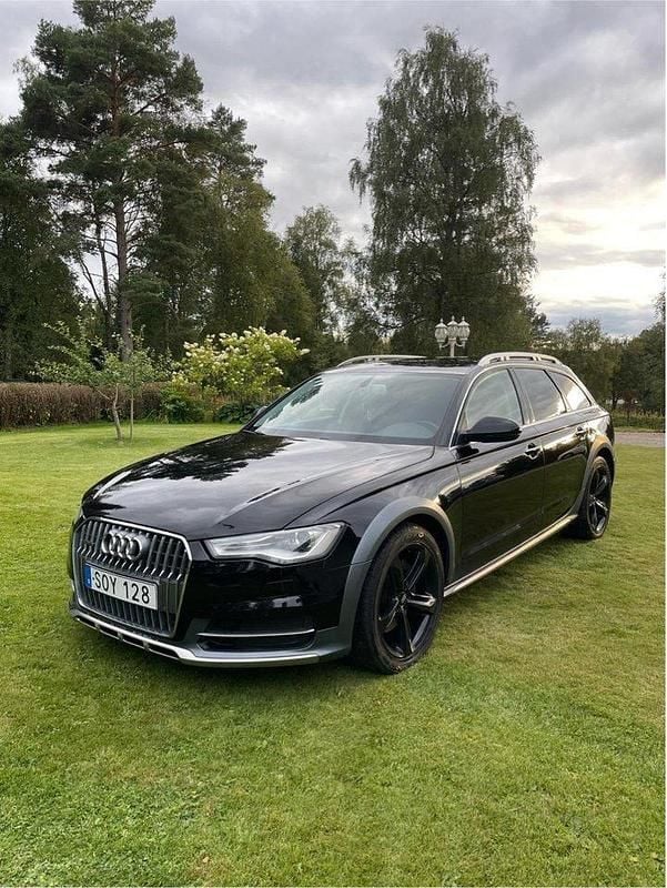 Svart Begagnad 2015 Audi A6 Allroad Kombi | 147 000 kr (Bra pris) - Bild 1/4