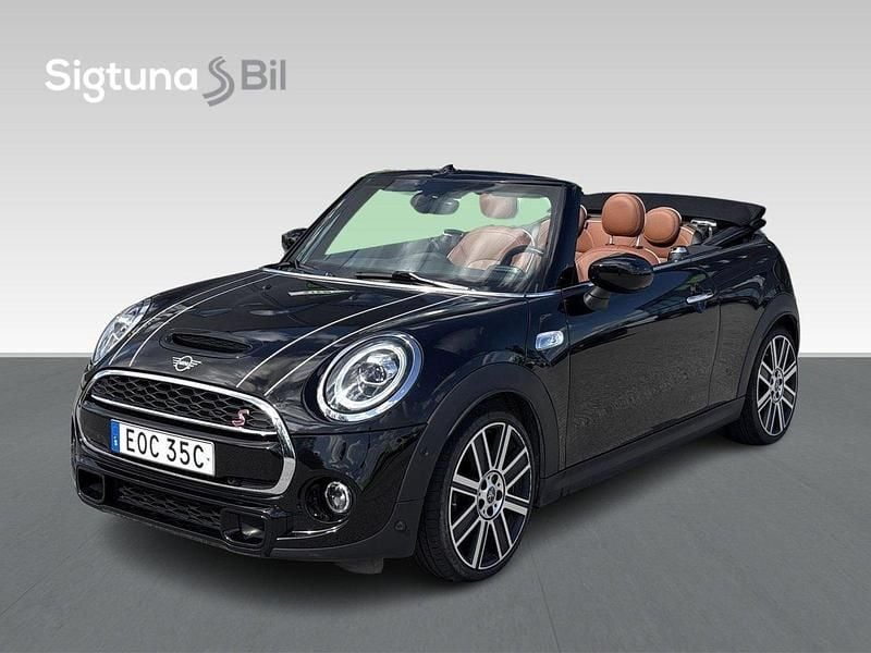 Svart Begagnad 2021 Mini Cooper S Cabriolet Chili Cab | 279 900 kr (Dyr) - Bild 1/3