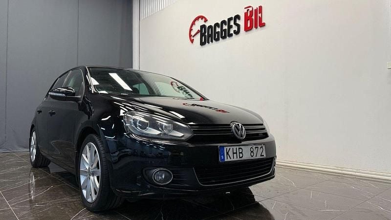 Svart Begagnad 2010 VW Golf VI GT Halvkombi | 59 900 kr (Lite dyr) - Bild 1/4