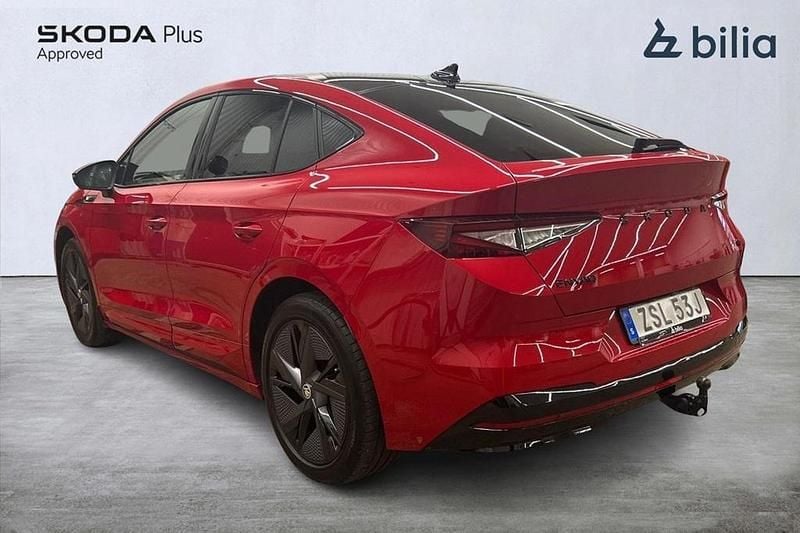 Begagnad Skoda Enyaq iV RS 250 kW (340 HK) 2023 Röd SUV