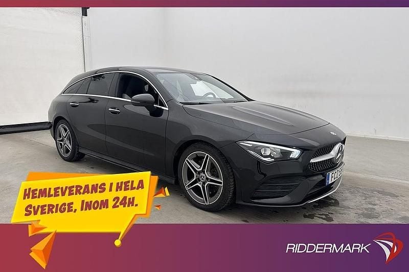 Begagnad Mercedes CLA200 Shooting Brake 2021 Svart Kombi