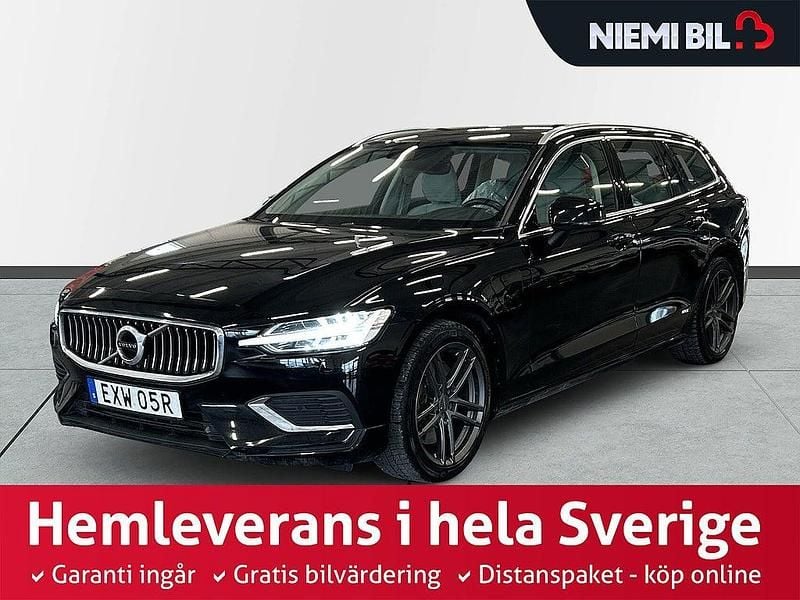 Svart Begagnad 2021 Volvo V60 Inscription Kombi | 324 900 kr (Marknadspris) - Bild 1/3