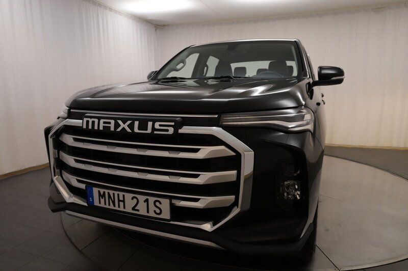 Svart Begagnad 2022 Maxus e-T90 Pickup | 379 900 kr (Marknadspris) - Bild 1/4