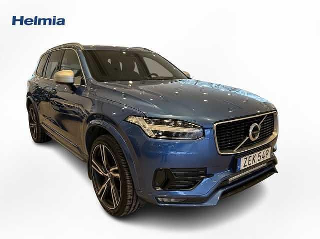 Begagnad Volvo XC90 R-Design 244 HK (179 kW) 2018 Blå SUV